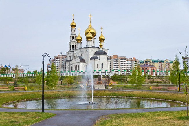 православный храм в Абакане