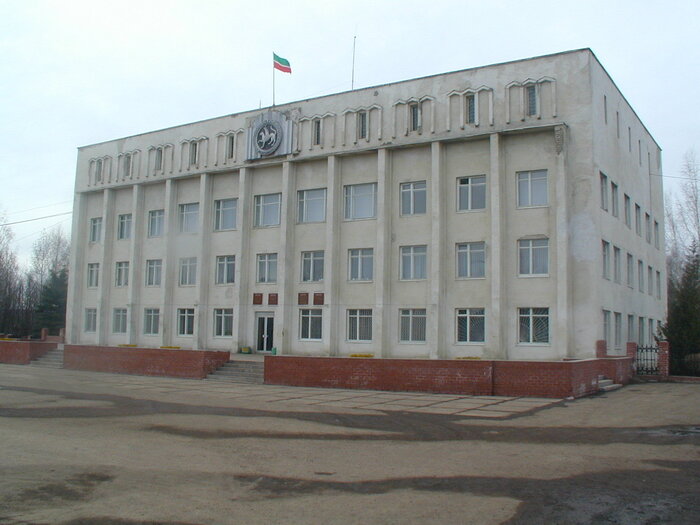 Здание администрации с Актамыш Республика Татарстан