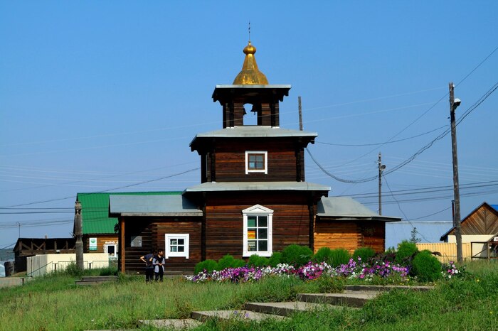 церковь в Амге Республика Саха
