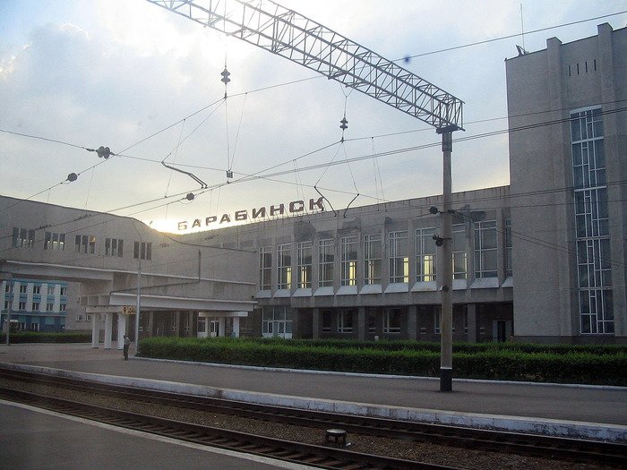 вокзал города Барабинска