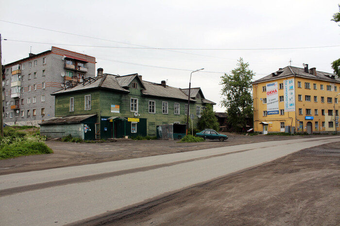 центр города Беломорска