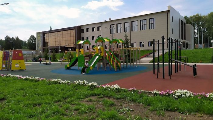 детская площадка в городе Дюртюли