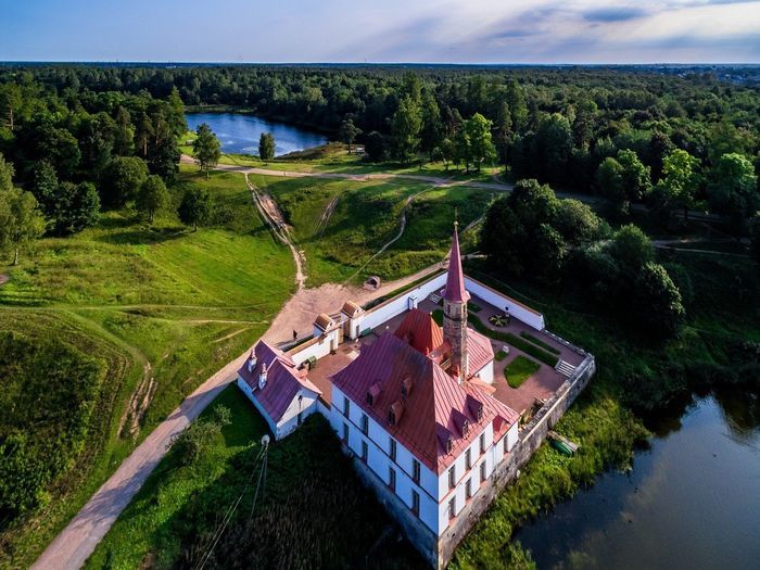 приоратский парк в Гатчине