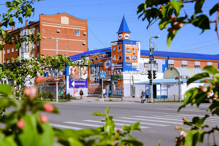 улица Карла Маркса в городе Ишиме