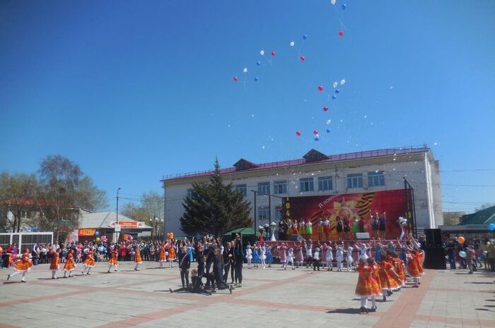 центральная площадь Кабанска