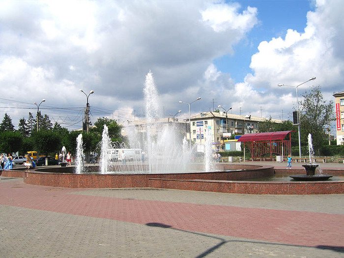 фонтан в Камышине