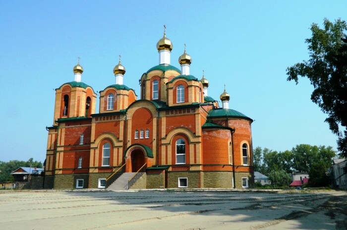 православный храм в городе Колпашево