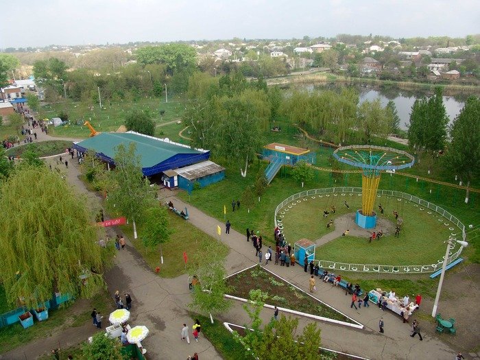 Парк в городе Кореновске