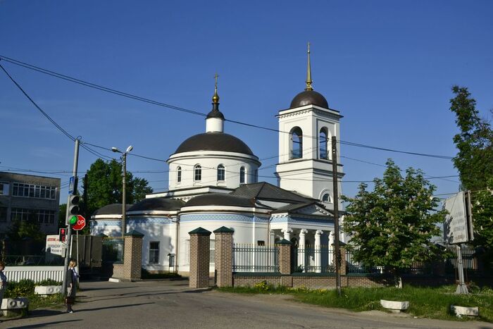 православный храм в поселке Красково