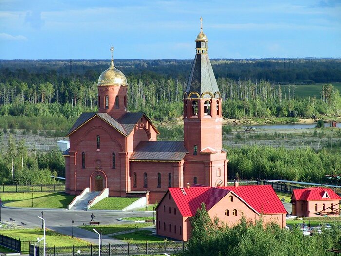 православный храм г. Лангепас