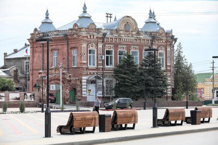 центр города Ленинска