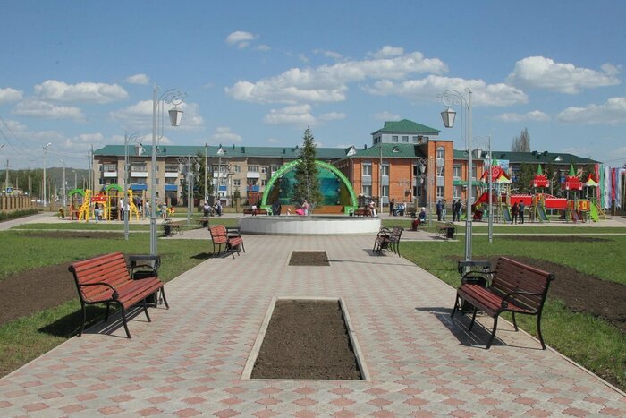 Парк в селе Мраково