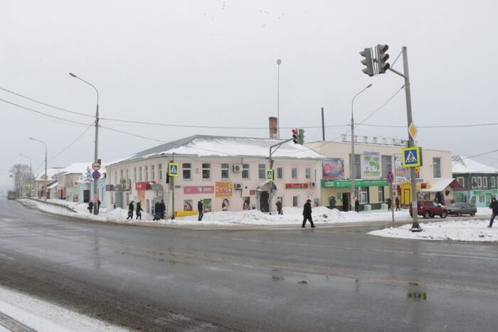 центр поселка Петровское