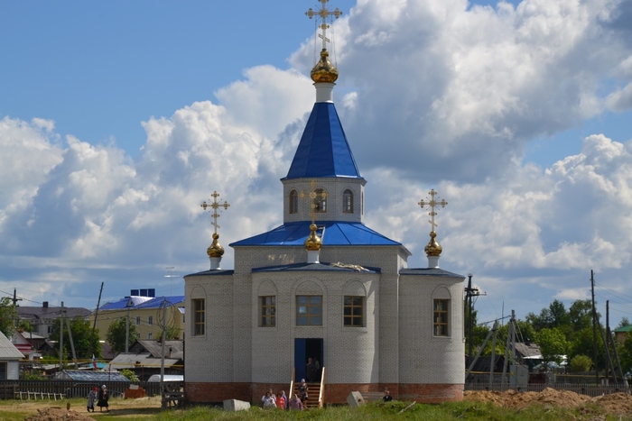 православный храм в поселке Пионерский ХМАО