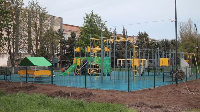 детская площадка ст. Привольная
