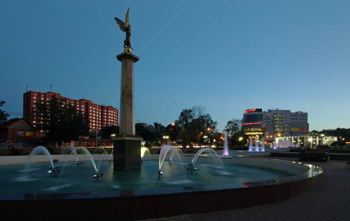 Памятник Ангелу в Пушкино Московской области
