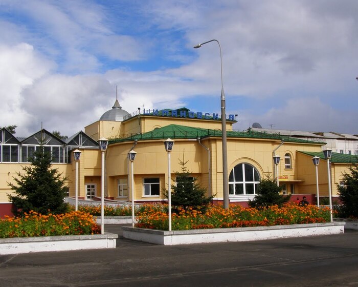 Вокзал города Шимановска