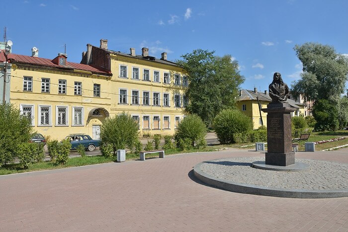 памятник в городе Шлиссельбурге