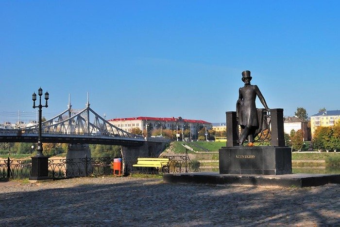 Памятник Пушкину г.Тверь