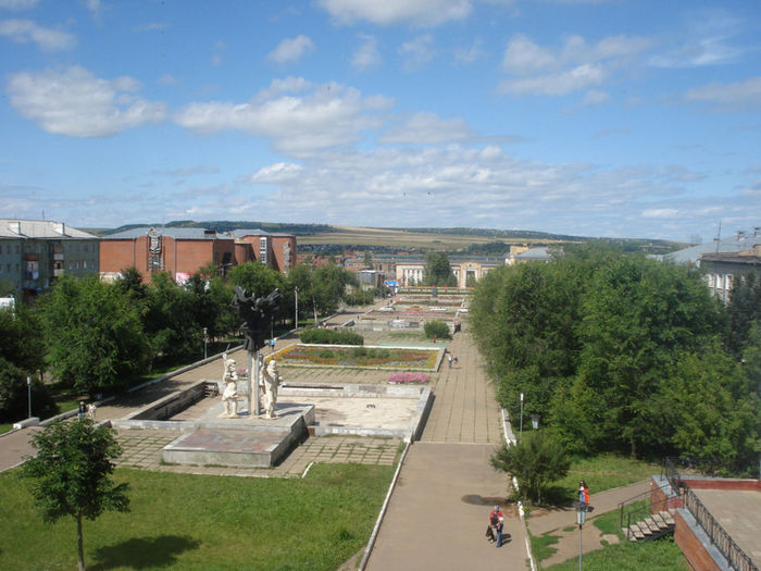 площадь в городе Вятские Поляны