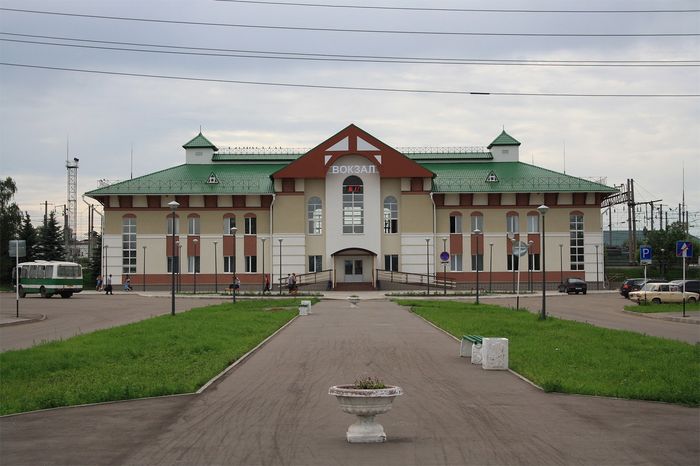 железнодорожный вокзал в г.Вятские Поляны