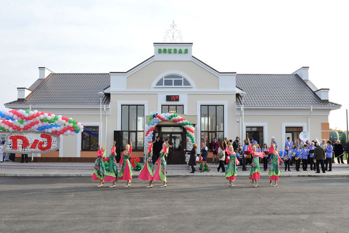 железнодорожный вокзал г. Заинск