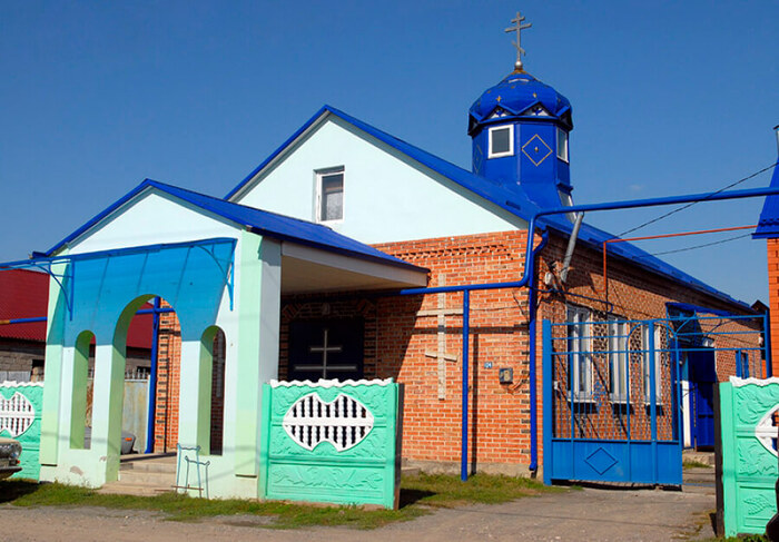 православный храм в станице Змейской Северная Осетия - Алания